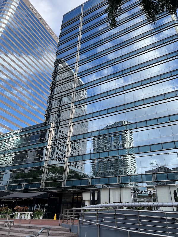 tall business building